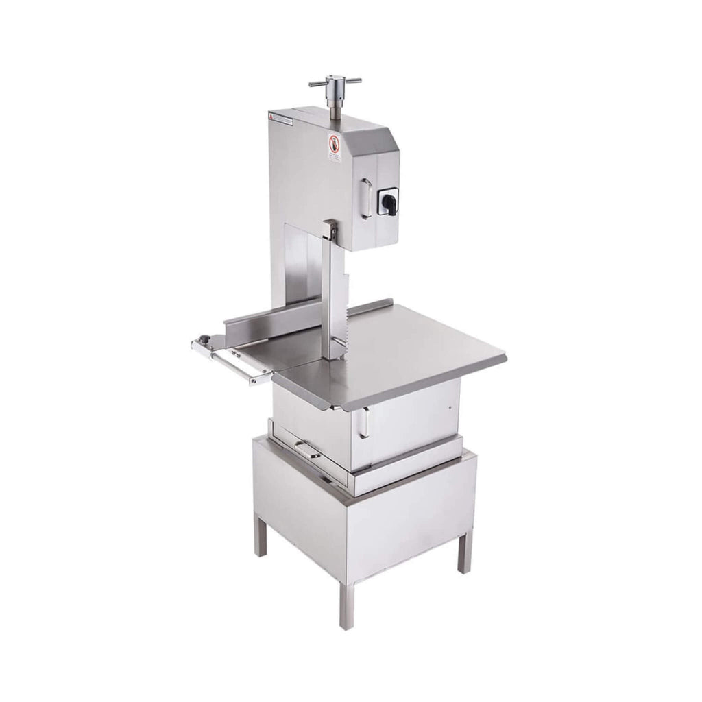 Heavy-Duty Commercial 2200W Electric Meat Bone Saw Cutting Band Machine With 6 Saw Blades (SAK91753) – SAKSBY WHOLESALE, view