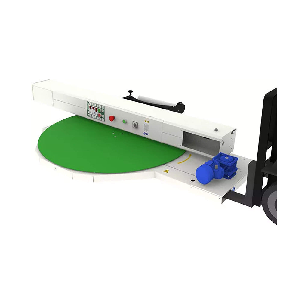 Heavy-Duty Commercial Pallet Carousel Shrink Wrapping Skid Turntable Machine (SAK62410) – SAKSBY WHOLESALE, view 5