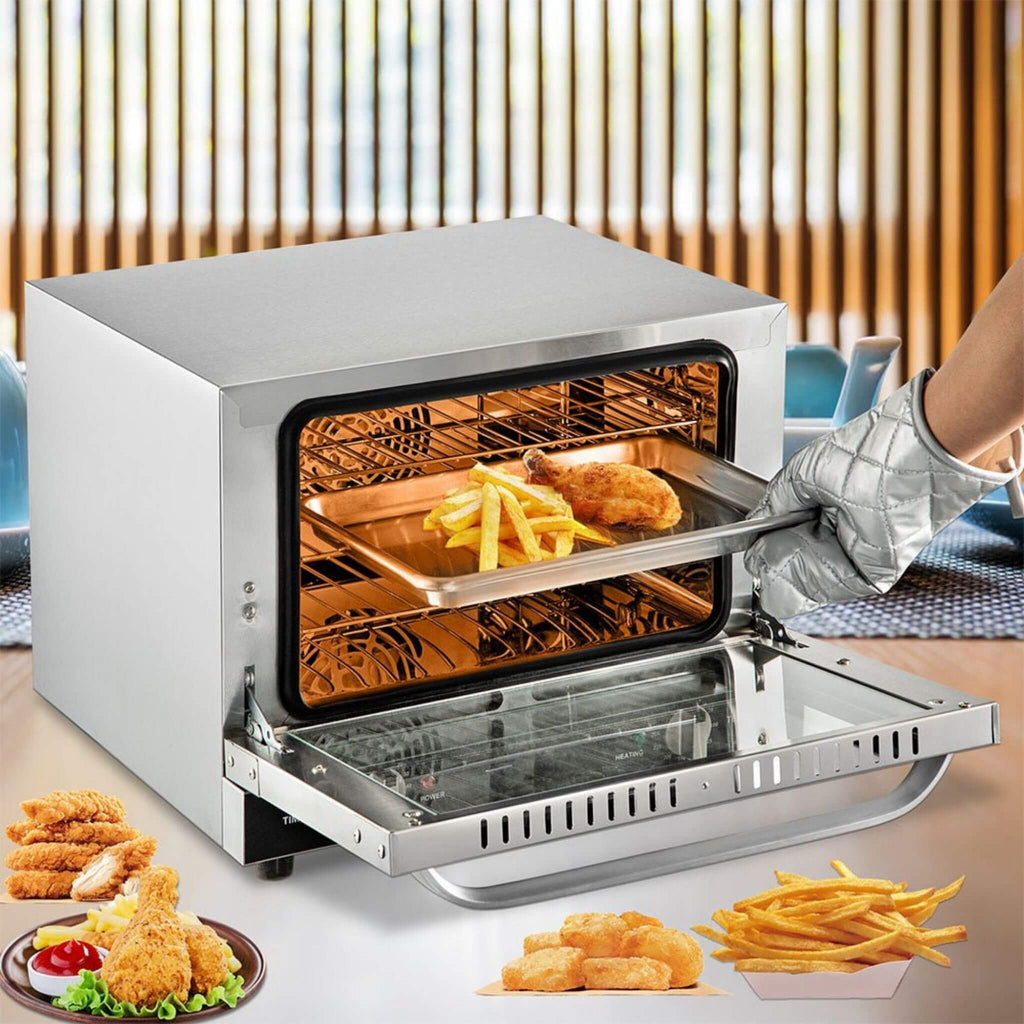 Heavy-Duty Commercial Stainless Steel Countertop Convection Toaster Oven (SAK51683) – SAKSBY WHOLESALE, view 13