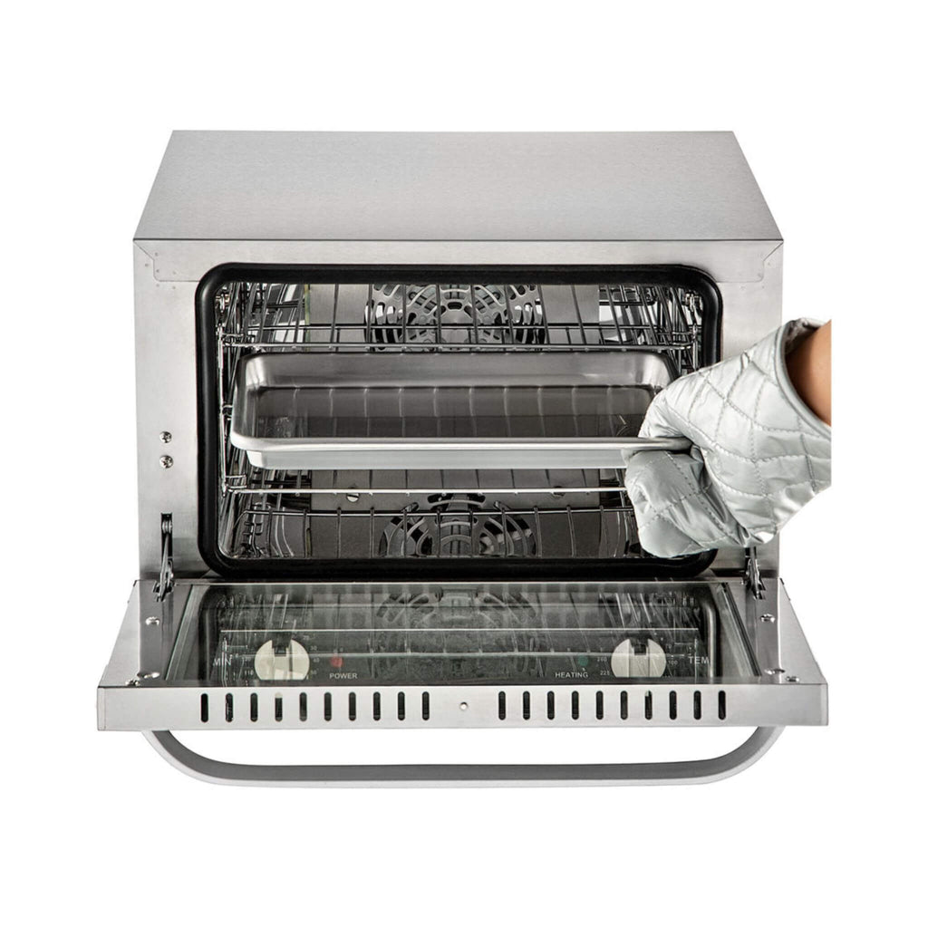 Heavy-Duty Commercial Stainless Steel Countertop Convection Toaster Oven (SAK51683) – SAKSBY WHOLESALE, view 3