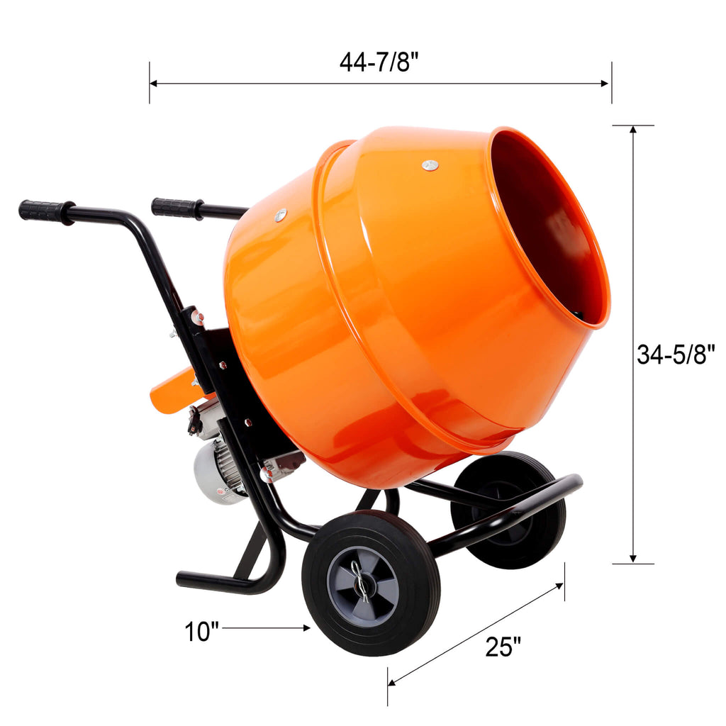 Heavy-Duty CSA Certified Portable Cement Mixer With 1/2HP Motor, 40GAL (SAK01962) – SAKSBY WHOLESALE, view 14
