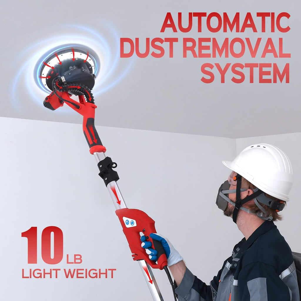 Heavy-Duty Drywall Ceiling Pole Sander Vacuum Tool (SAK93935) – SAKSBY WHOLESALE, view 8
