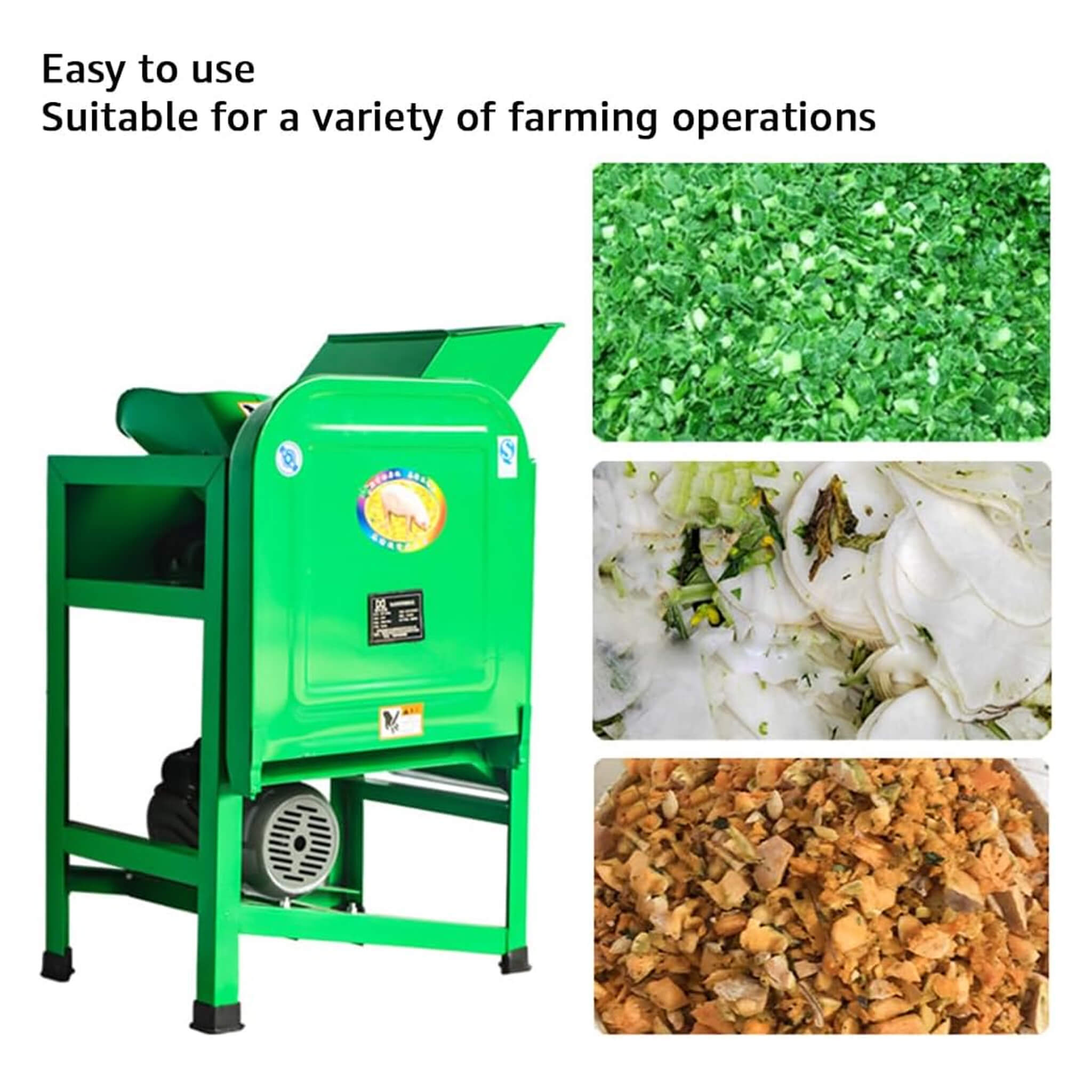 Heavy-Duty Electric Commercial Forage Harvester Hay Chopper (SAK98740) – SAKSBY WHOLESALE, view 4