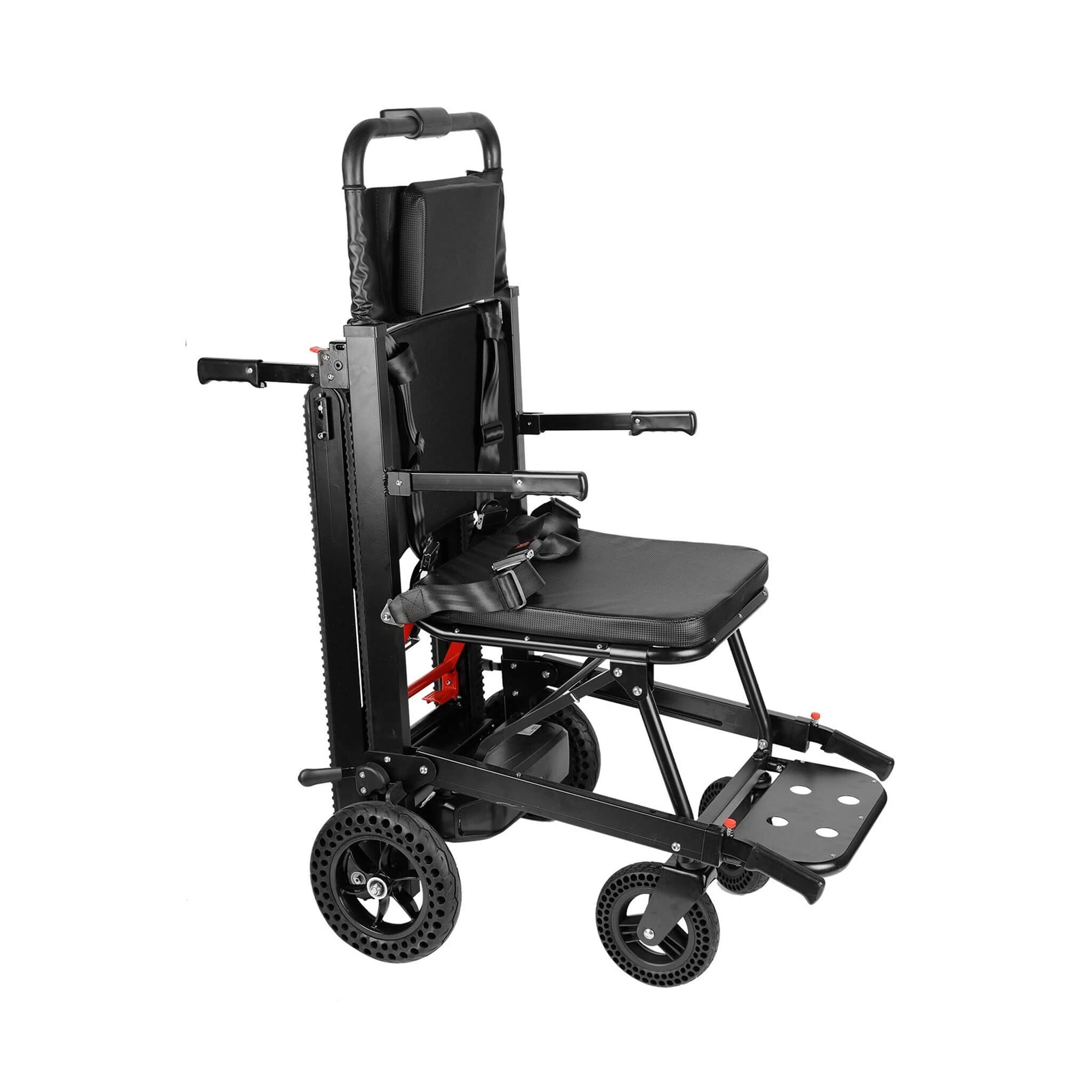 Motivo Heavy-Duty Electric Foldable Stair Climbing Wheelchair, 450LBS [FDA-Approved (SAK92801) – SAKSBY WHOLESALE