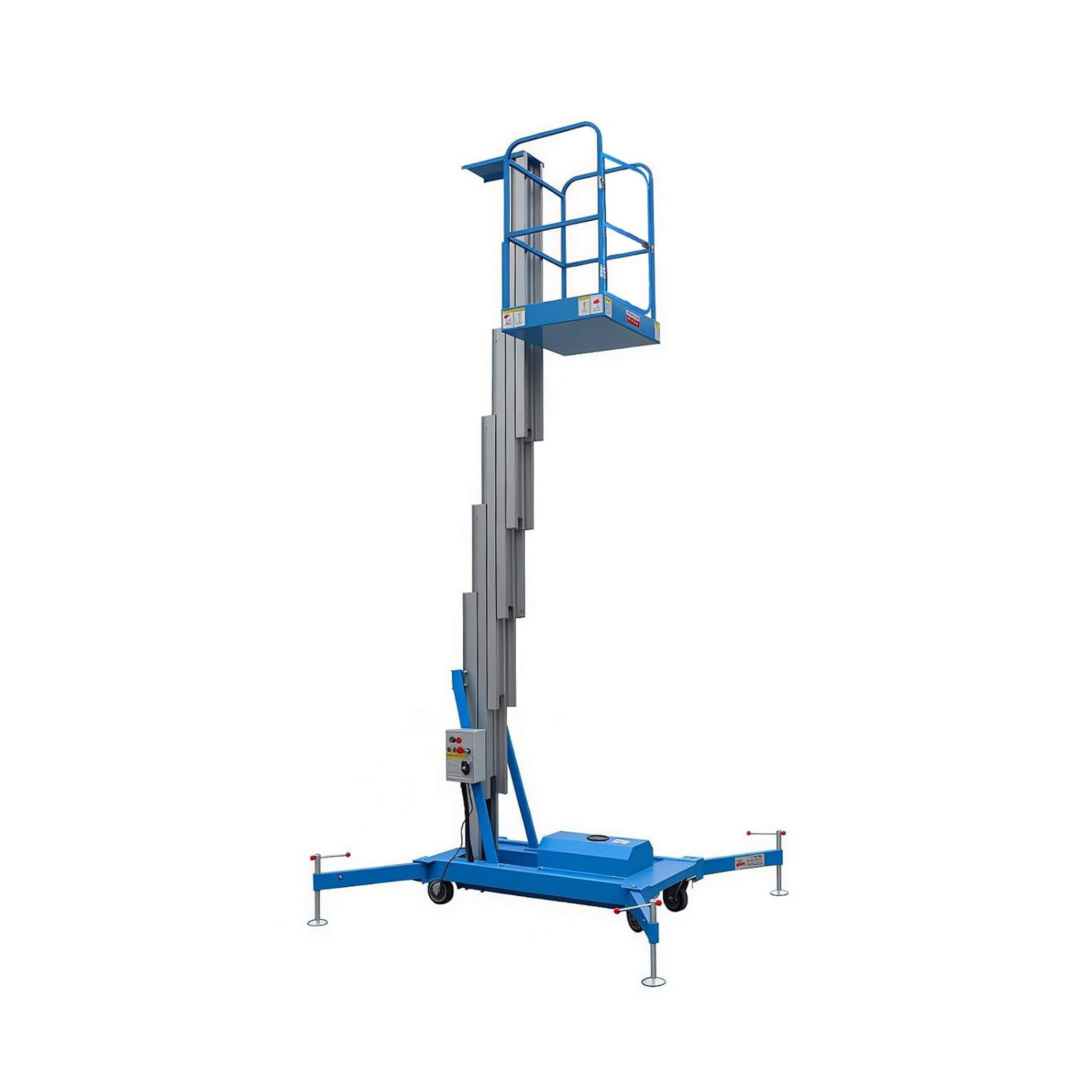 Heavy-Duty Electric Hydraulic Aluminum Mobile Man Lift (SAK20587) – SAKSBY WHOLESALE, view 3