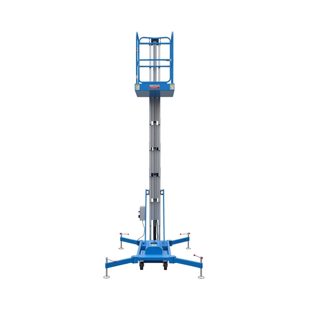 Heavy-Duty Electric Hydraulic Aluminum Mobile Man Lift (SAK20587) – SAKSBY WHOLESALE