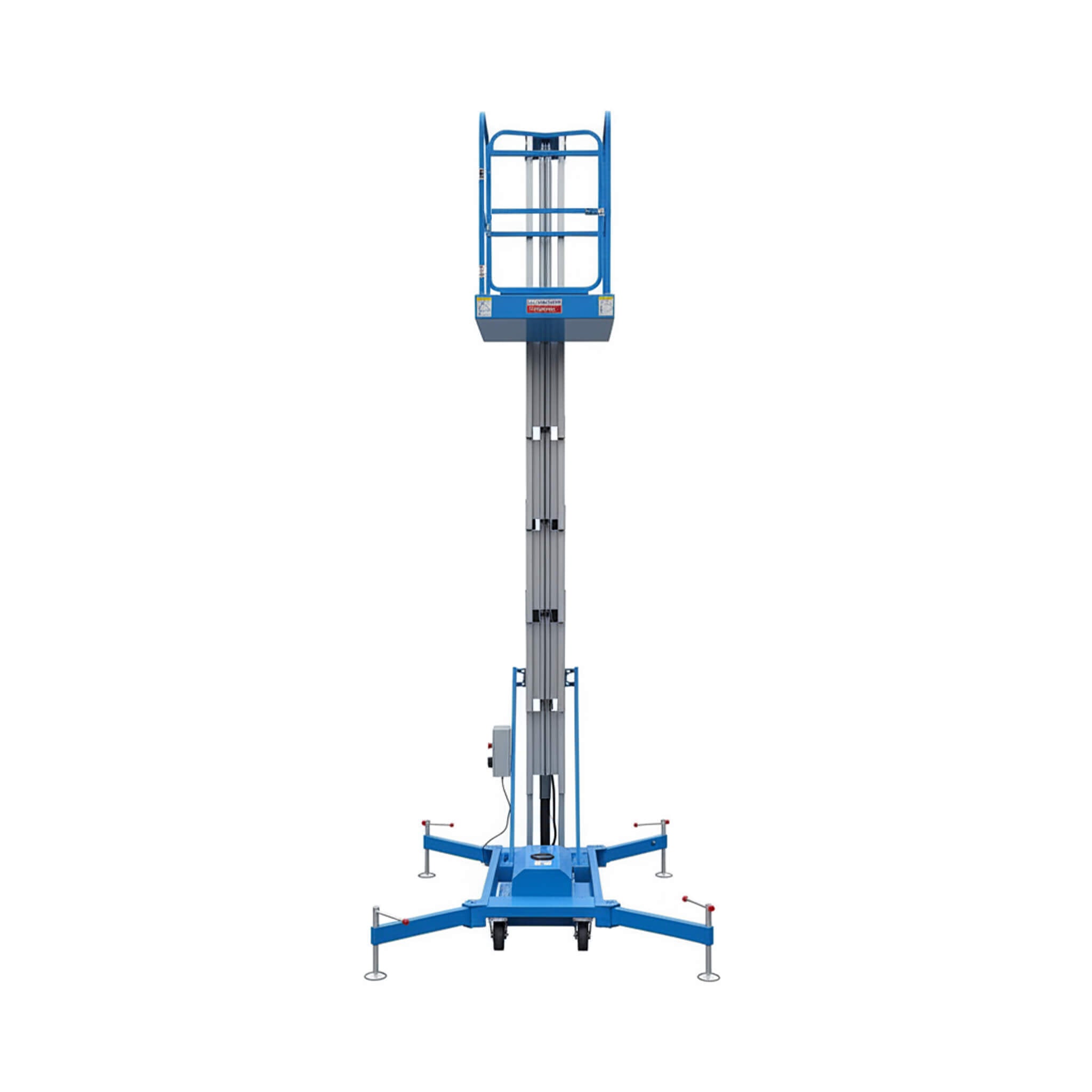 Heavy-Duty Electric Hydraulic Aluminum Mobile Man Lift (SAK20587) – SAKSBY WHOLESALE