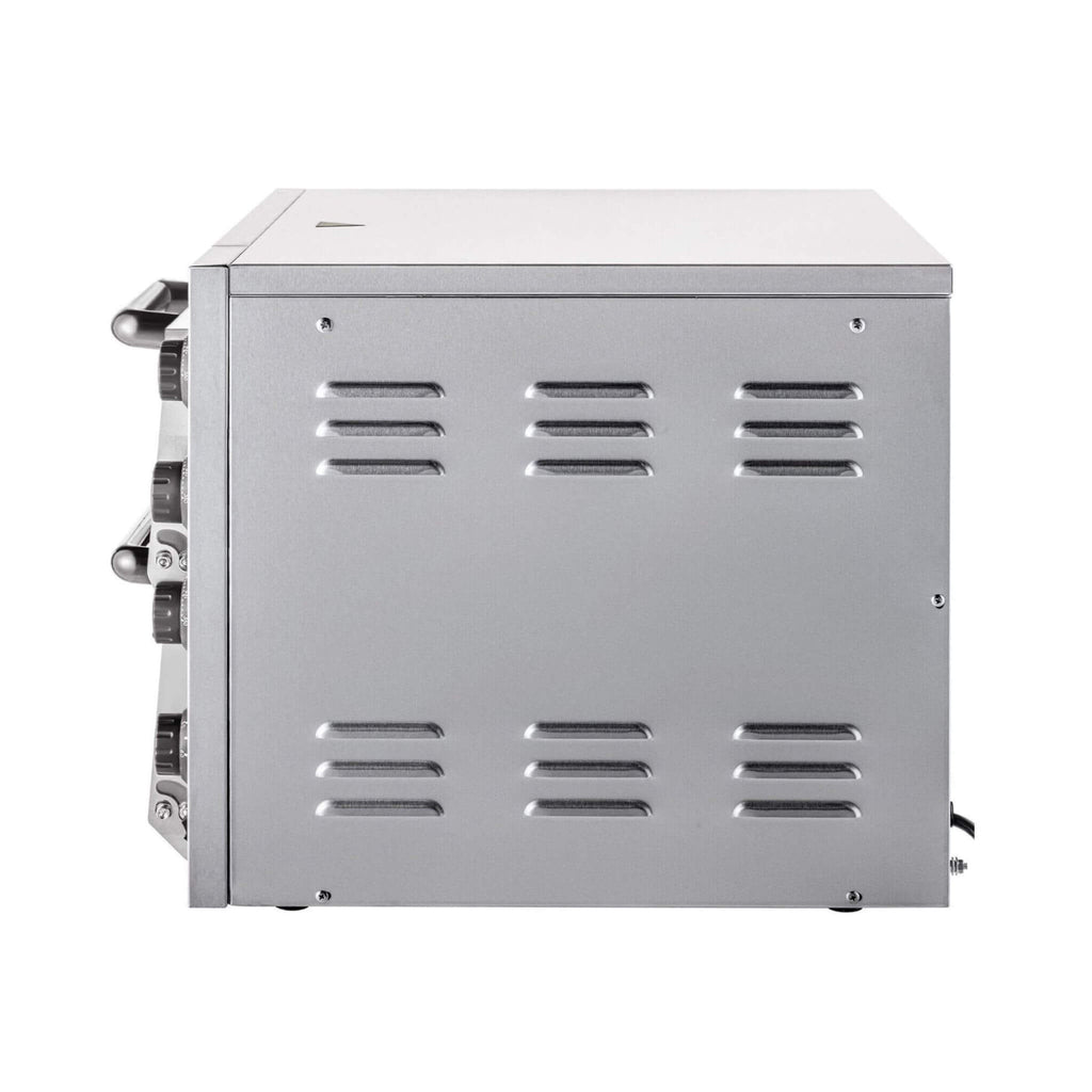 Heavy-Duty Electric 2000W Indoor Commercial Countertop Double Deck Pizza Oven (SAK36147) – SAKSBY WHOLESALE, view 3