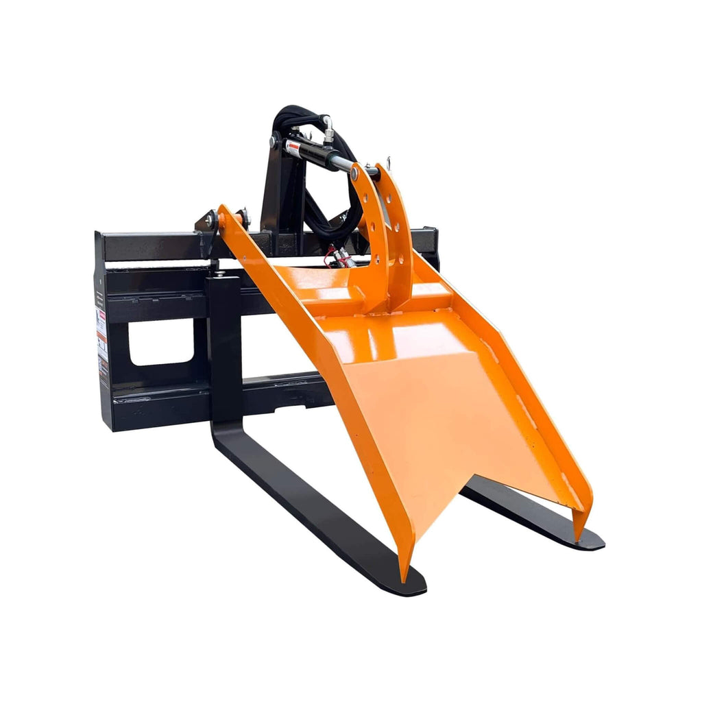 Heavy-Duty Fork Grapple Skid Steer Attachment With Universal Quick Attach (SAK10478) – SAKSBY WHOLESALE