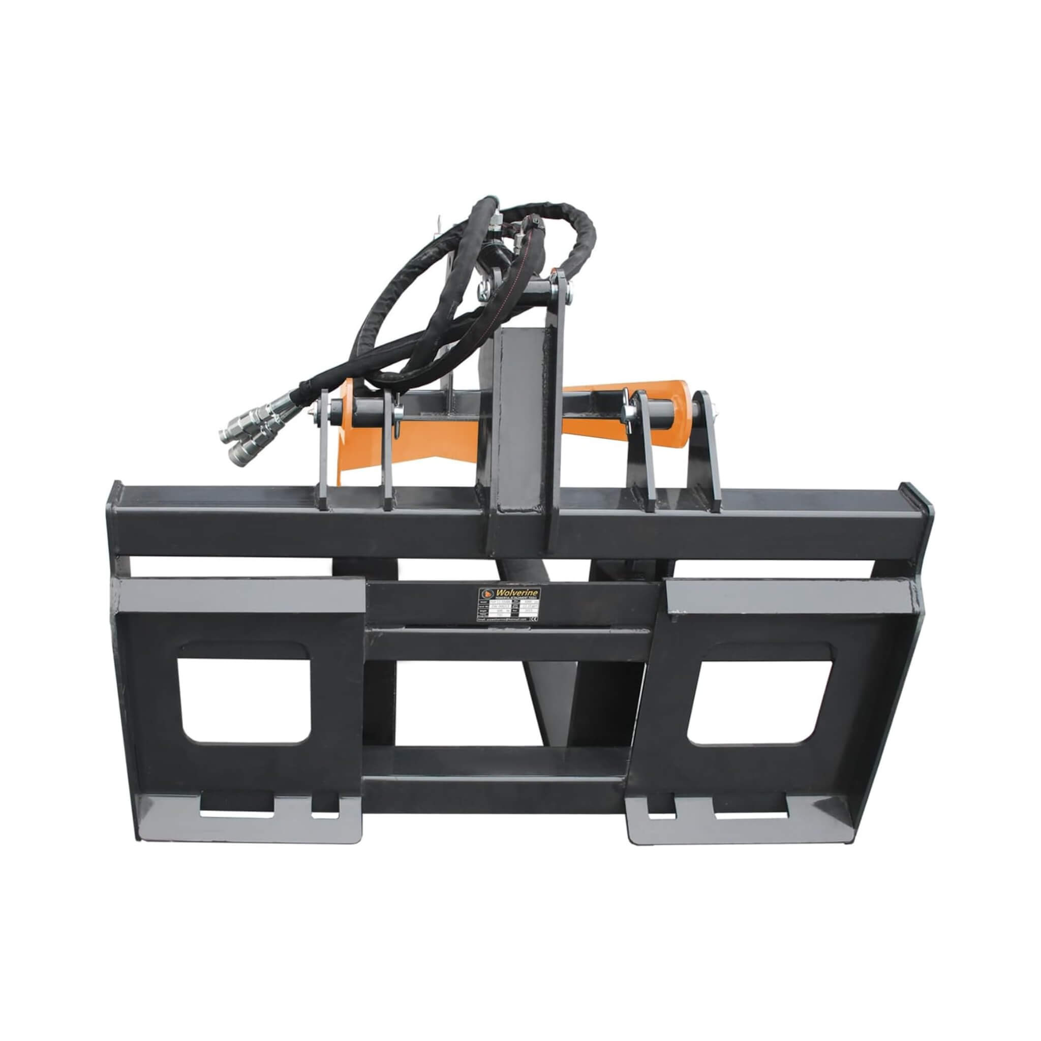 Heavy-Duty Fork Grapple Skid Steer Attachment With Universal Quick Attach (SAK10478) – SAKSBY WHOLESALE, view 3
