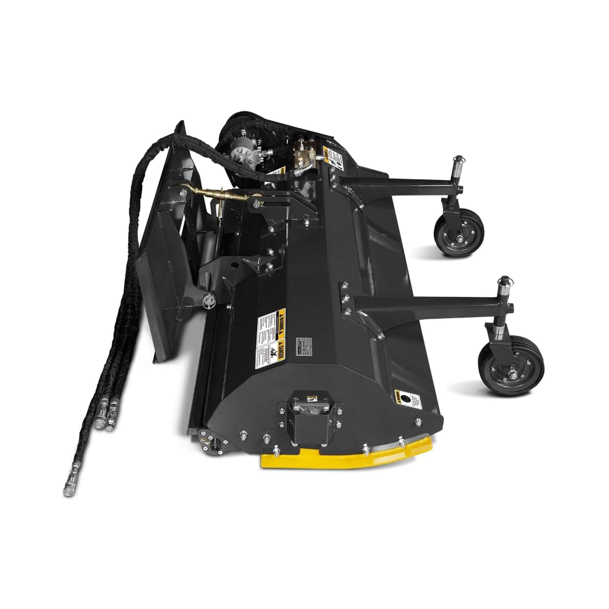 Heavy-Duty Hydraulic Flail Mower Skid Steer Attachment [3-Point Hitch CAT 2] (SAK58246) – SAKSBY WHOLESALE, view 4