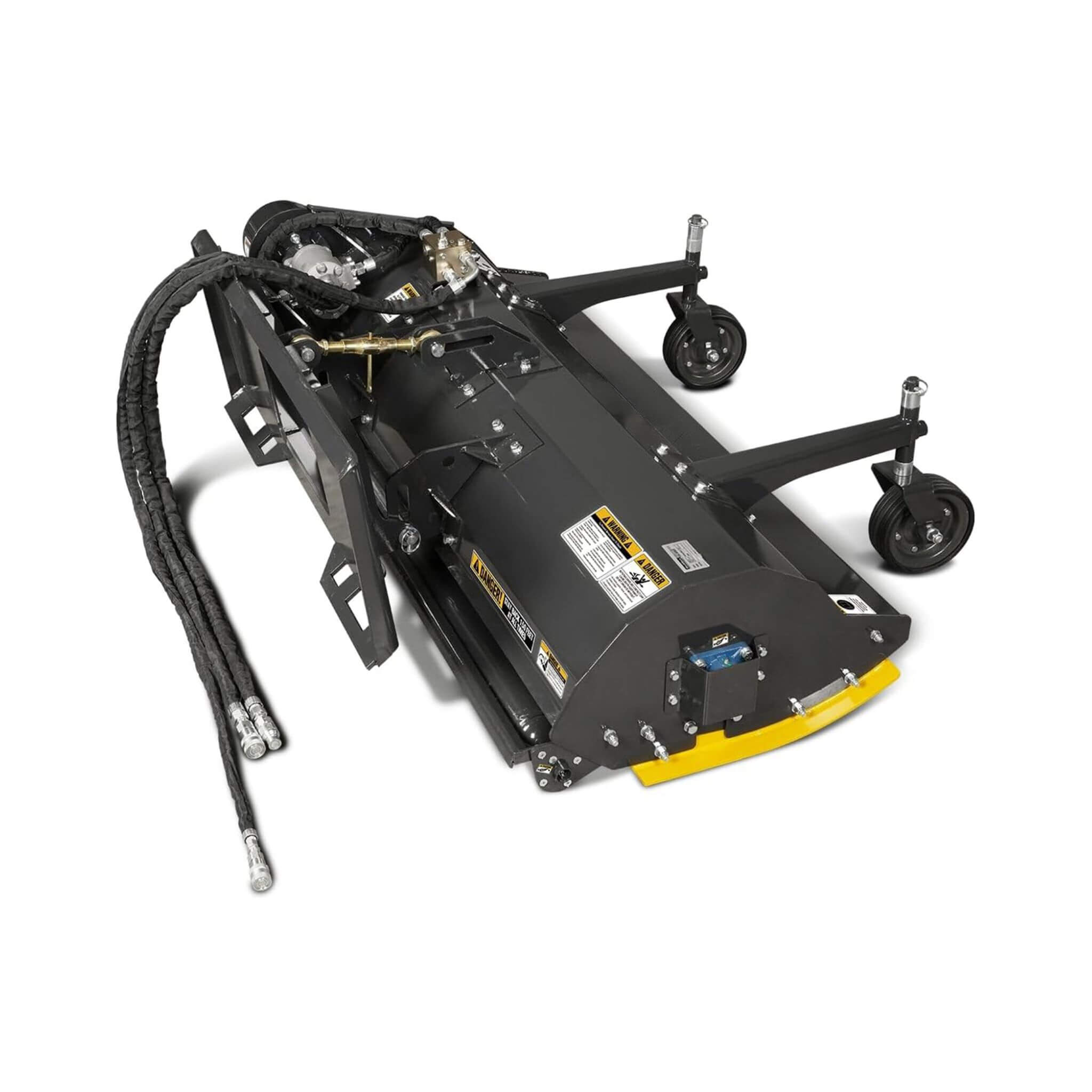 Heavy-Duty Hydraulic Flail Mower Skid Steer Attachment [3-Point Hitch CAT 2] (SAK58246) – SAKSBY WHOLESALE, view 6
