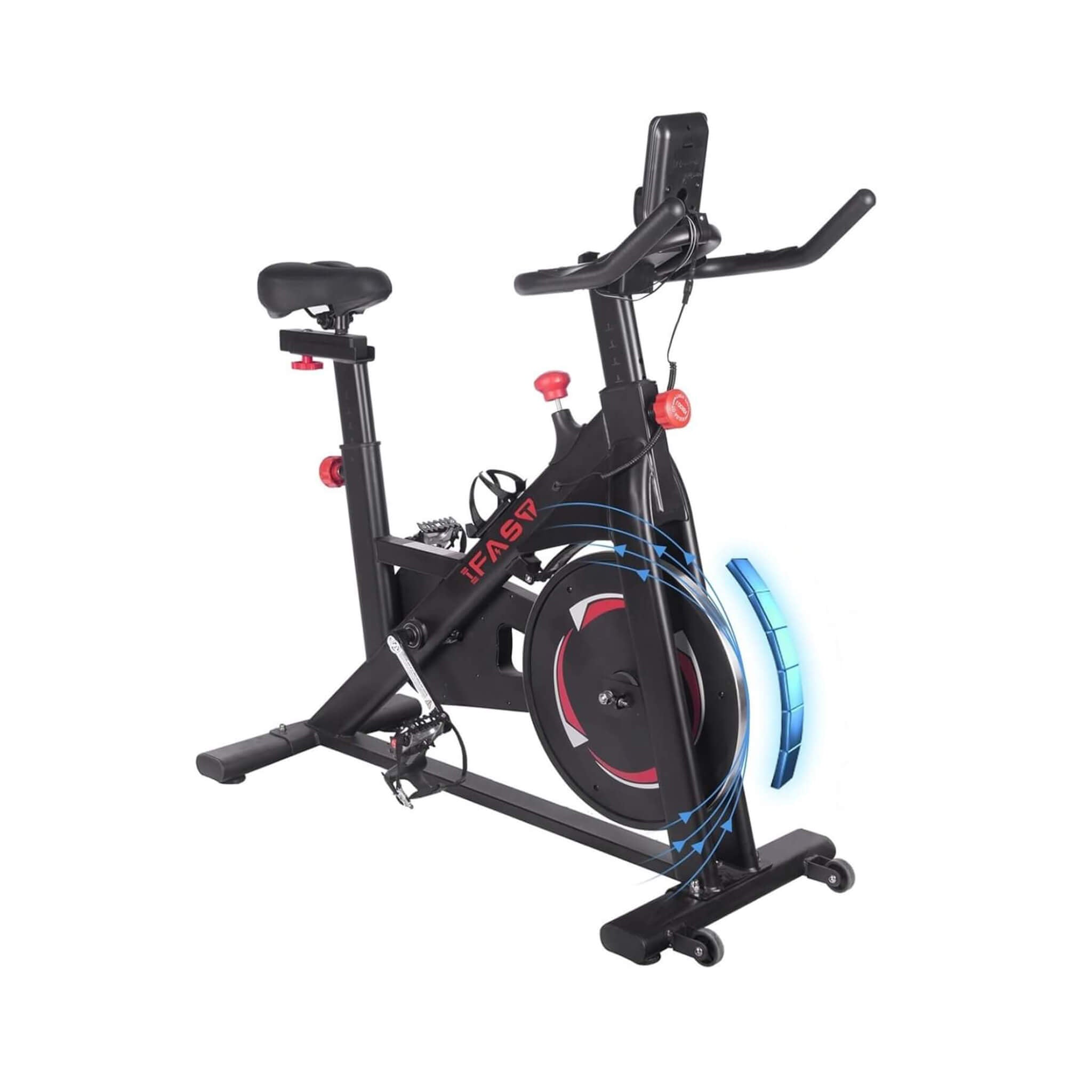 IFast Heavy-Duty Indoor Smart Stationary Fitness Cardio Training Spin Bike For Home Gyms (SAK65195) – SAKSBY WHOLESALE