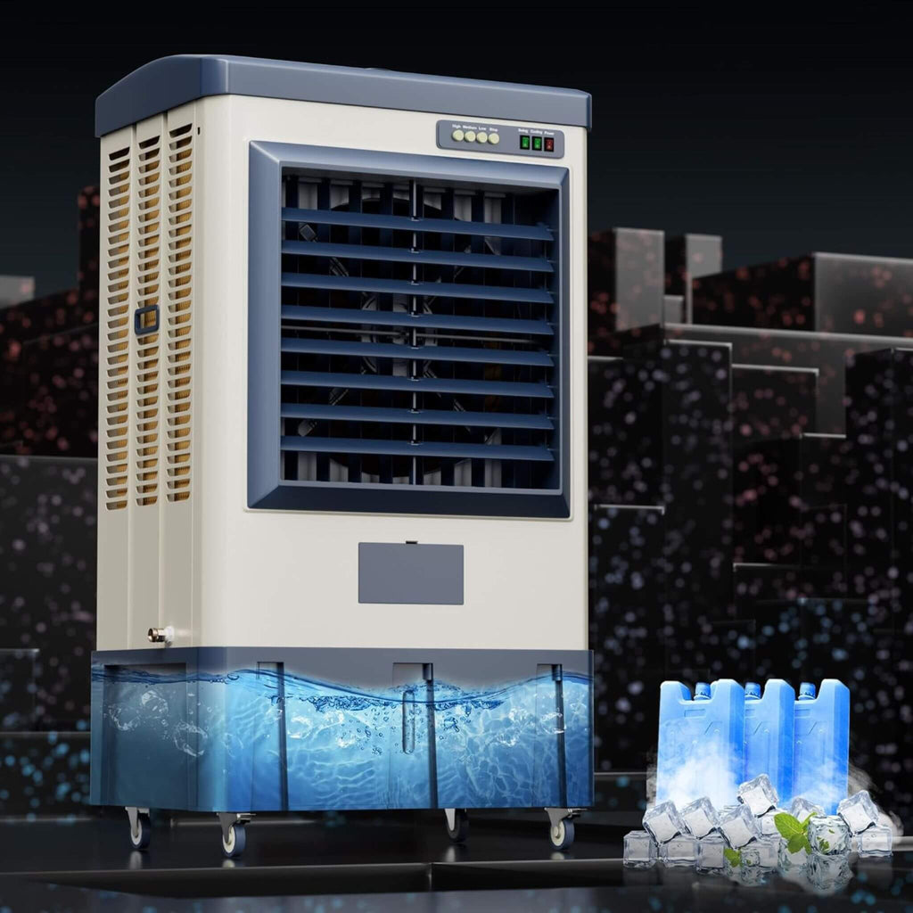 Heavy-Duty Industrial Outdoor Swamp Cooling Fan With Continuous Auto Fill (SAK94618) – SAKSBY WHOLESALE, view 3