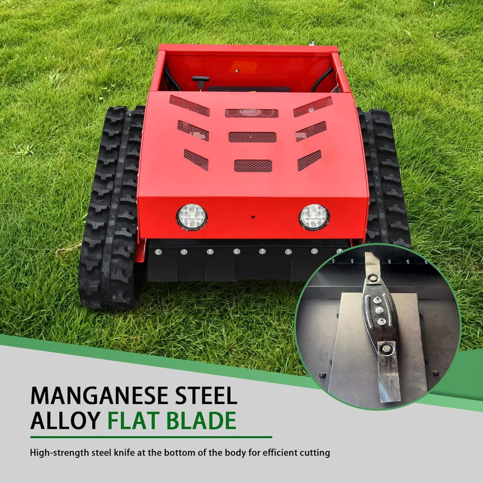 Heavy-Duty Industrial Remote-Controlled Lawn Mower With Adjustable Cutting Height (SAK71239) – SAKSBY WHOLESALE, view 5