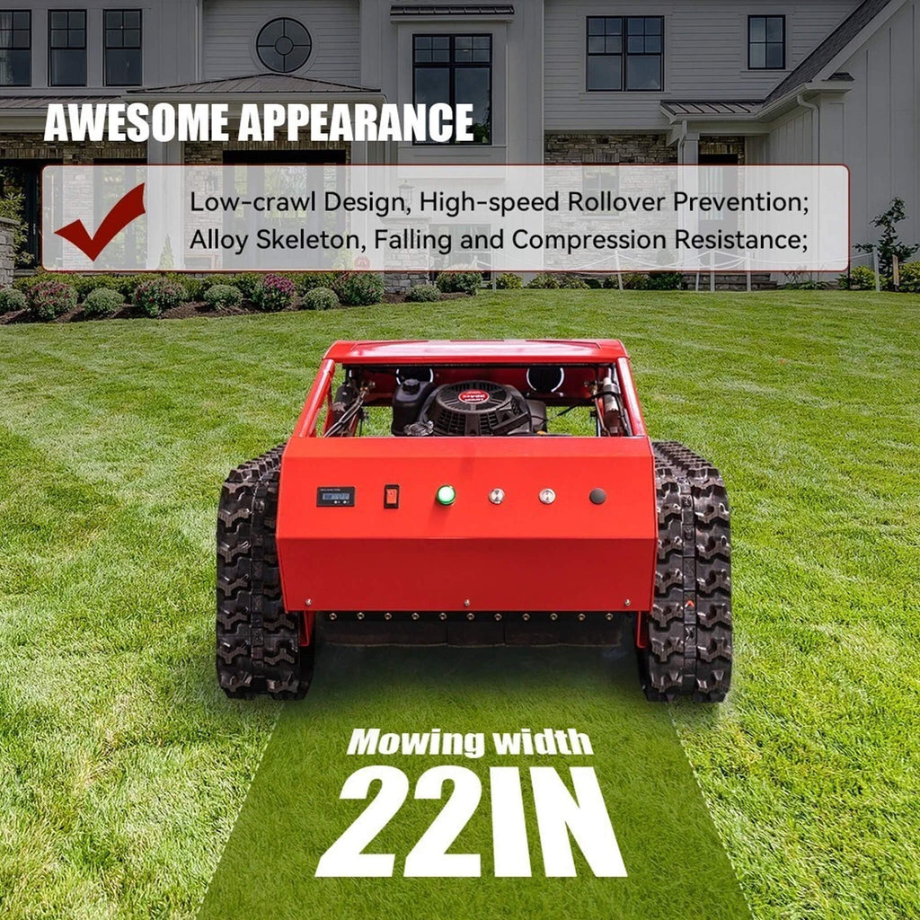 Heavy-Duty Industrial Remote-Controlled Lawn Mower With Adjustable Cutting Height (SAK71239) – SAKSBY WHOLESALE, view 7