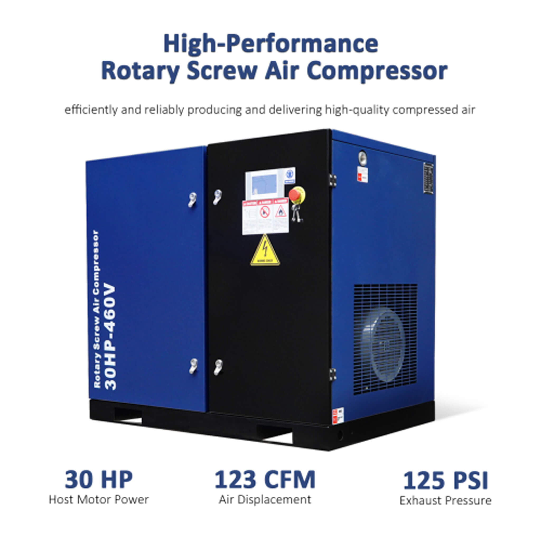 Heavy-Duty Industrial Rotary Screw Air Compressor (SAK04891) – SAKSBY WHOLESALE, view 17