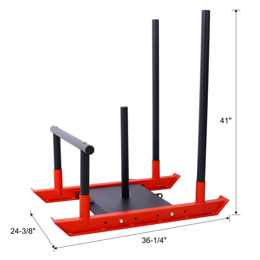 Rovix Heavy-Duty Iron Weight Strength Fitness Training Sled For Muscle Building (SAK36721) – SAKSBY WHOLESALE, view 11