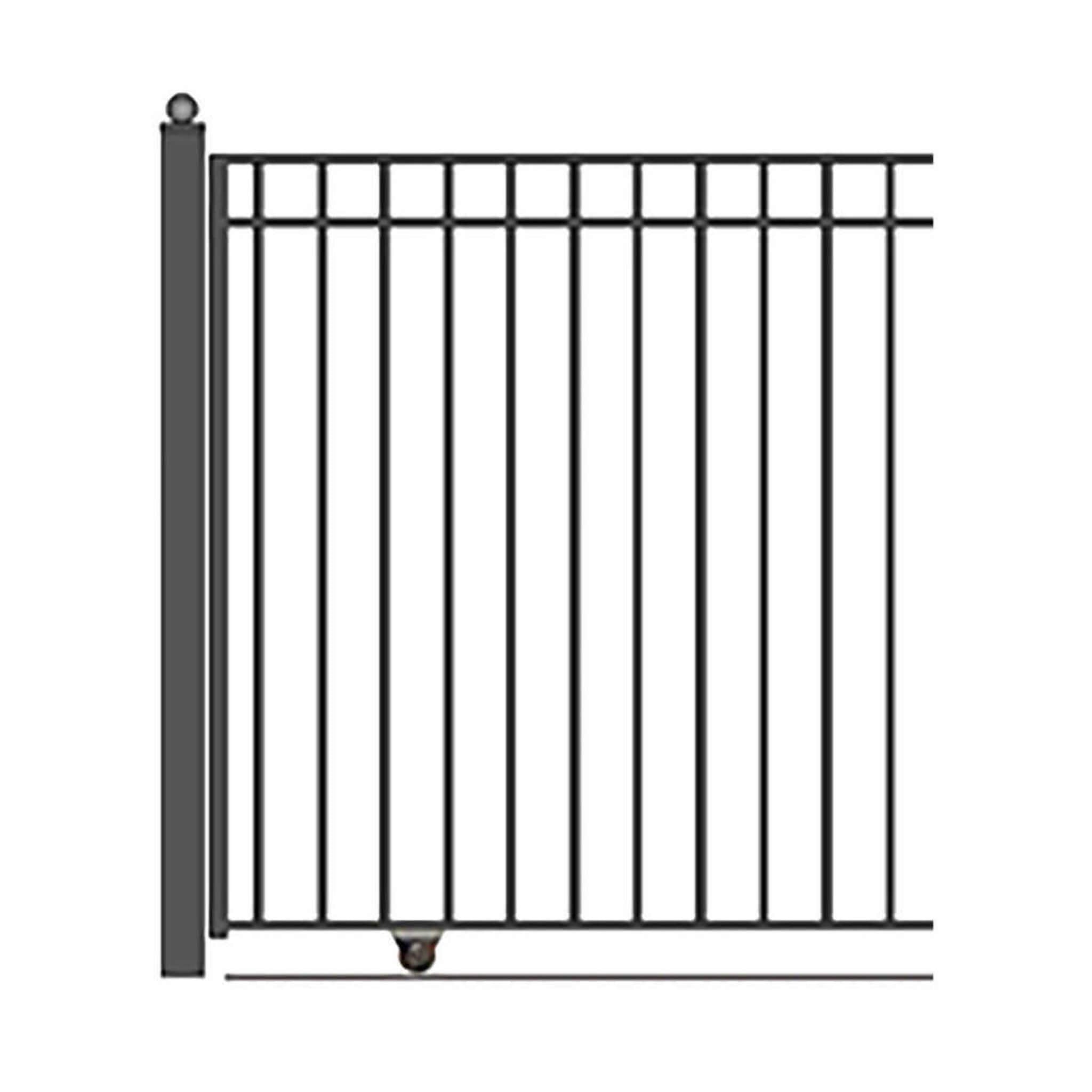 [12-30FT] Heavy-Duty Madrid-Style Premium Steel Sliding Driveway Gate (SAK23857) – SAKSBY WHOLESALE, view 9