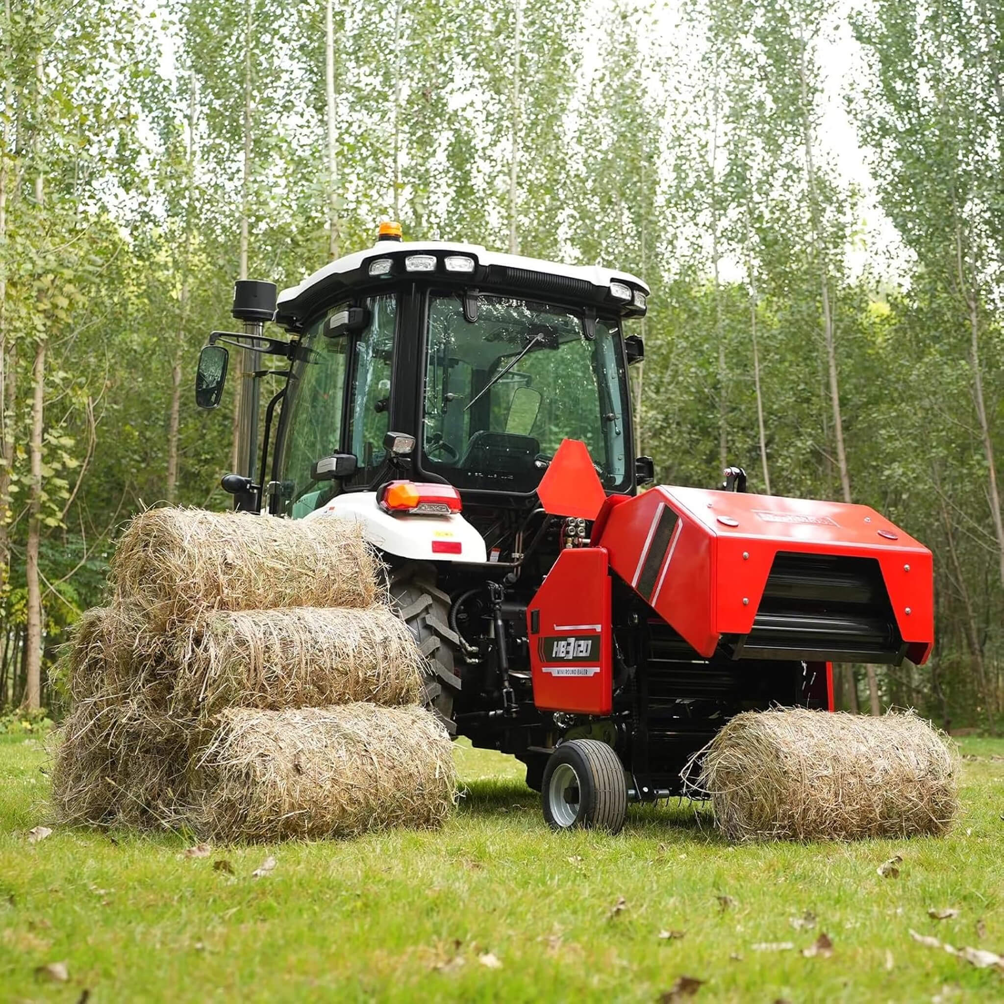 Heavy-Duty Mini Round Hay Tractor Baler With Twine Wrap (SAK36194) – SAKSBY WHOLESALE, view 7