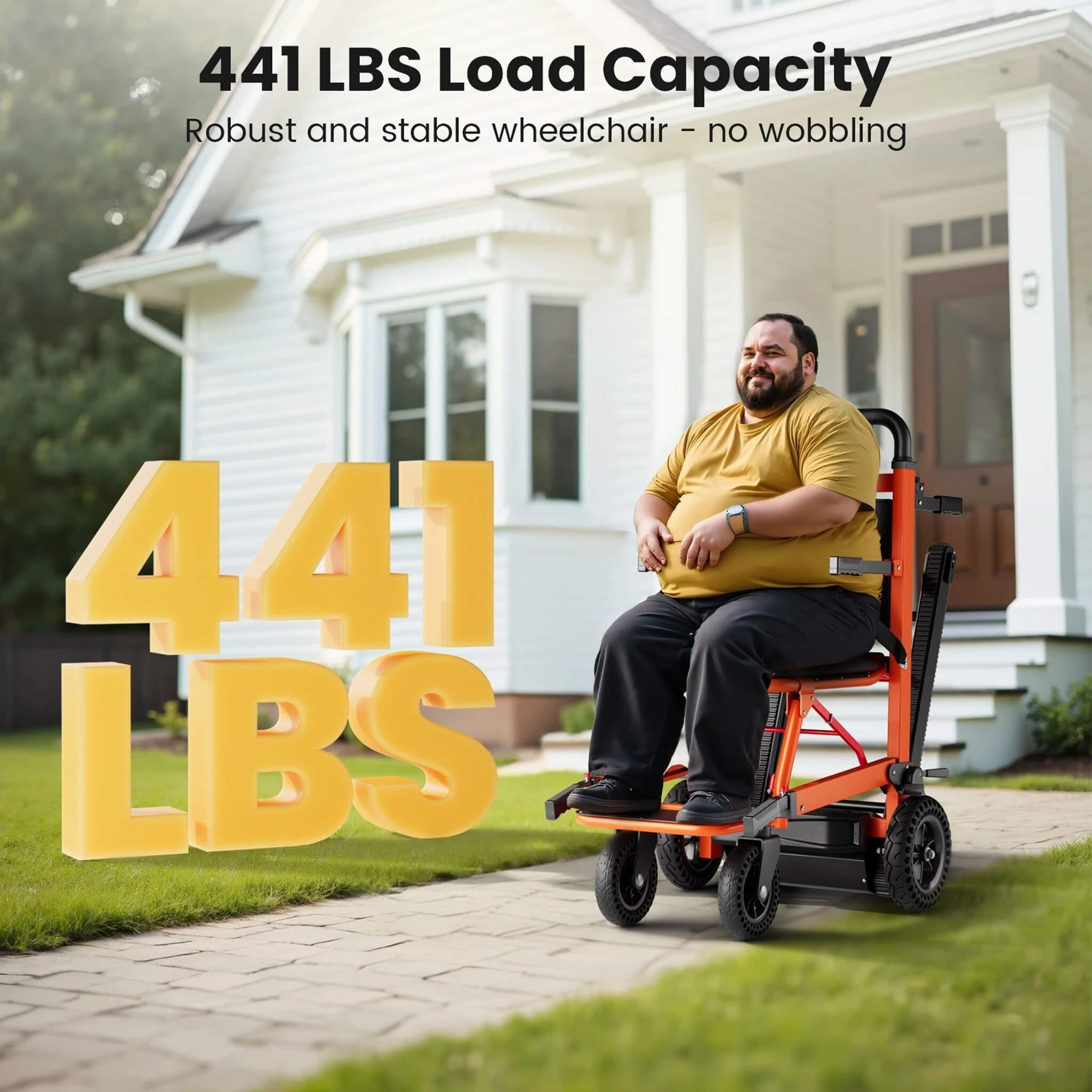 Motivo Heavy-Duty 440LBS Motorized Stair Climbing Wheelchair [FDA-Approved] (SAK47103) – SAKSBY WHOLESALE, view 11