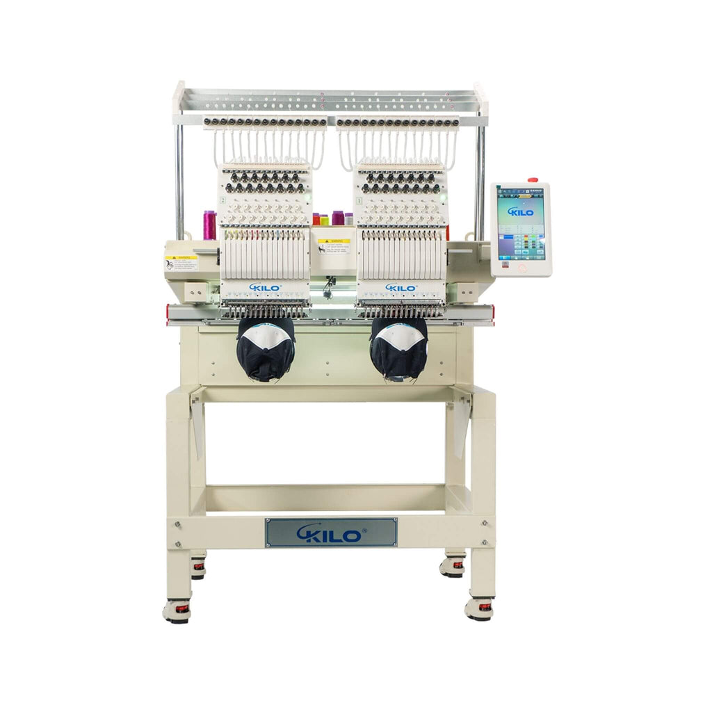 Heavy-Duty Multi-Functional Commercial 15-Needle Double Head Embroidery Machine (SAK76814) – SAKSBY WHOLESALE, view 5