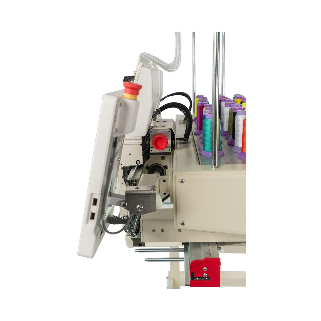 Heavy-Duty Multi-Functional Commercial 15-Needle Double Head Embroidery Machine (SAK76814) – SAKSBY WHOLESALE, view 7
