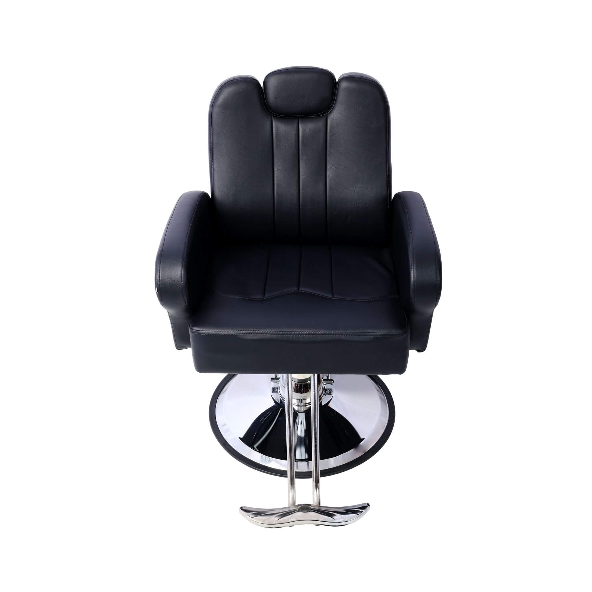 Heavy-Duty Multifunctional PU Leather Reclining Hydraulic Barber Chair W/ Chrome Steel Base (SAK35719) – SAKSBY WHOLESALE