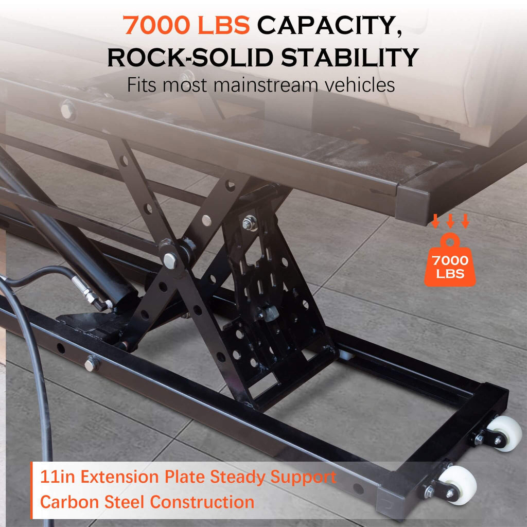 Heavy-Duty Portable 7000 LBS Car Lift Jack With Locking Levels (SAK10574) – SAKSBY WHOLESALE, view 7