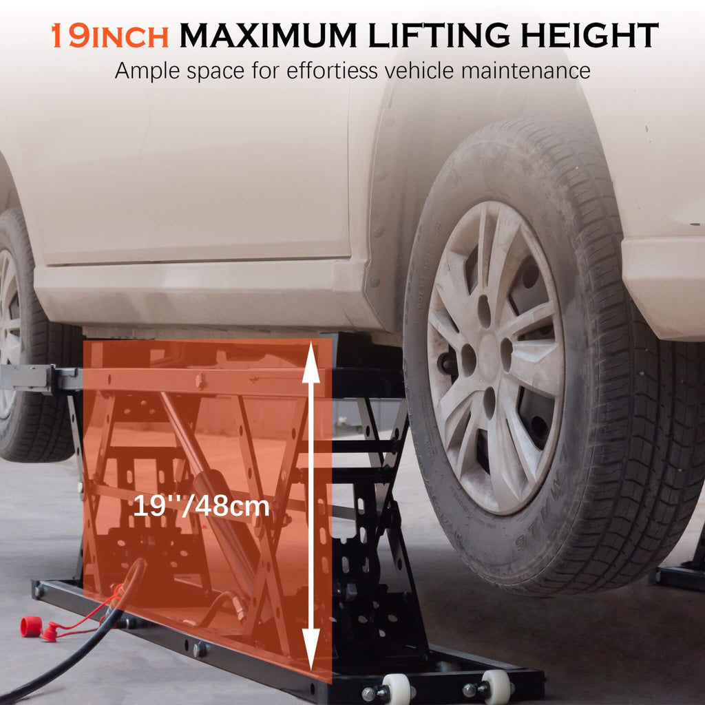 Heavy-Duty Portable 7000 LBS Car Lift Jack With Locking Levels (SAK10574) – SAKSBY WHOLESALE, view 9