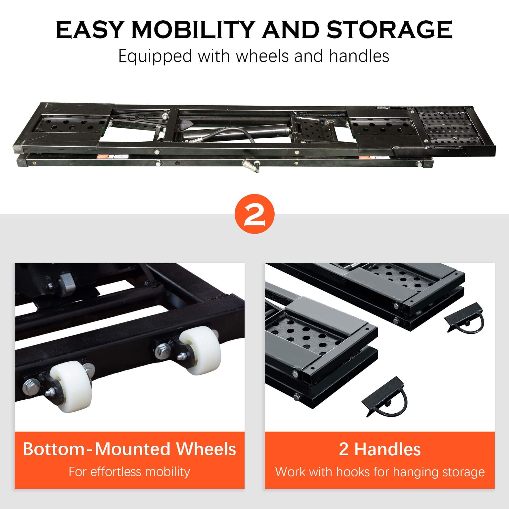 Heavy-Duty Portable 7000 LBS Car Lift Jack With Locking Levels (SAK10574) – SAKSBY WHOLESALE, view 8