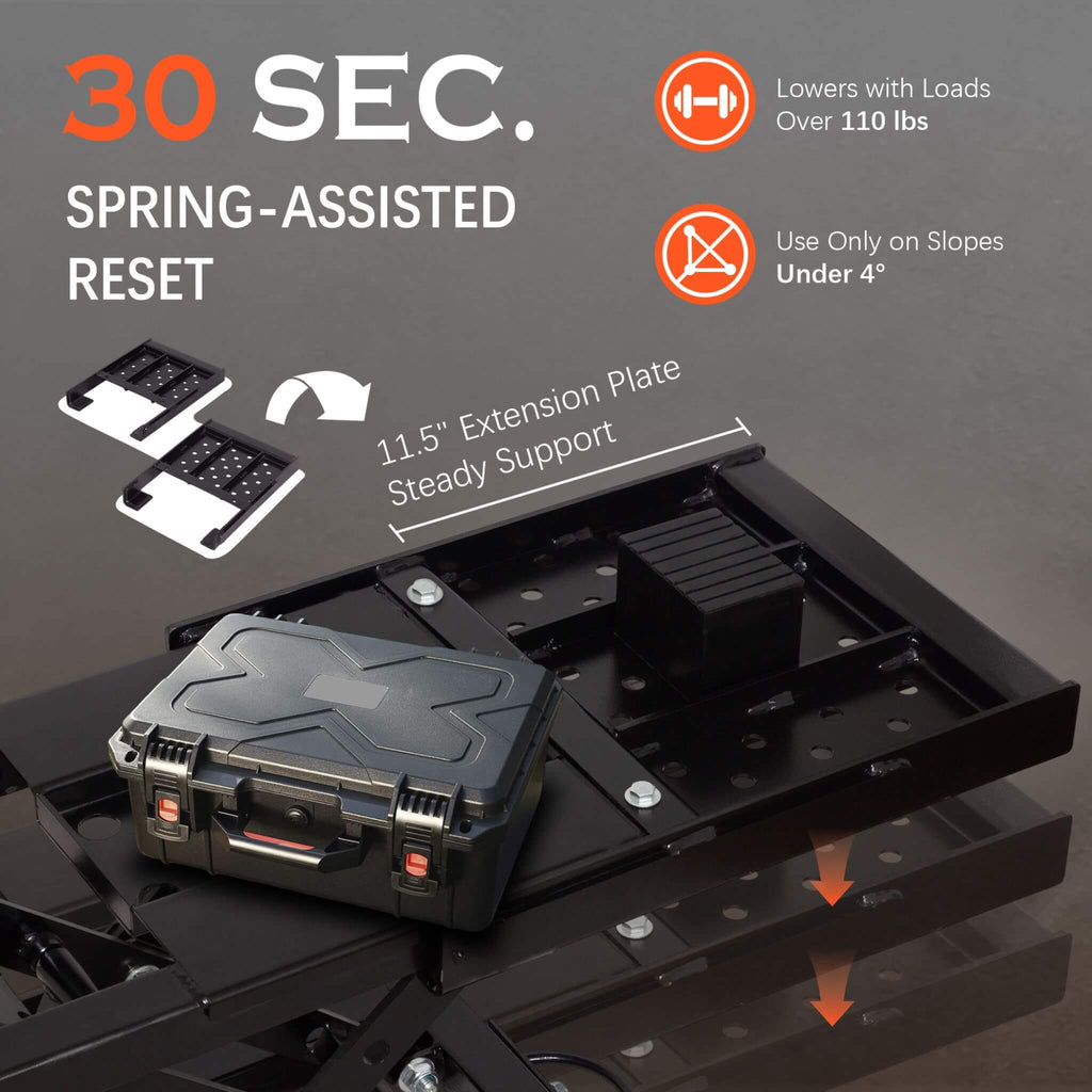 Heavy-Duty Portable 7000 LBS Car Lift Jack With Locking Levels (SAK10574) – SAKSBY WHOLESALE, view 14