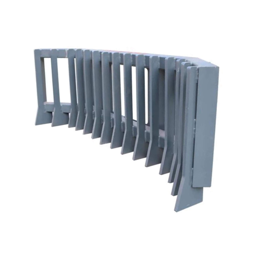 Heavy-Duty Push Stick Rake Skid Steer Attachment With Quick Attach (SAK60185) – SAKSBY WHOLESALE, view 6