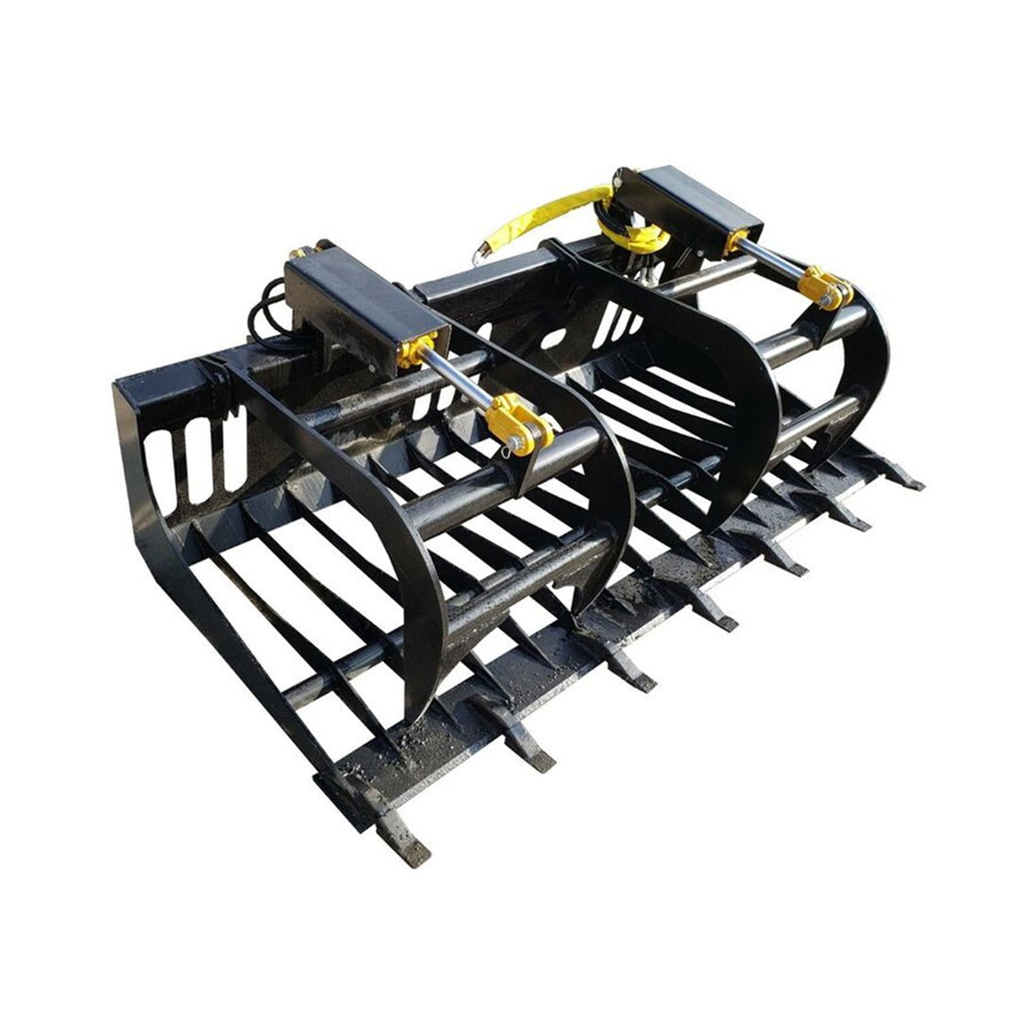 Heavy-Duty Rock Grapple Skidsteer Attachment With Universal Quick Attach, 78-Inch (SAK16483) – SAKSBY WHOLESALE, view 3