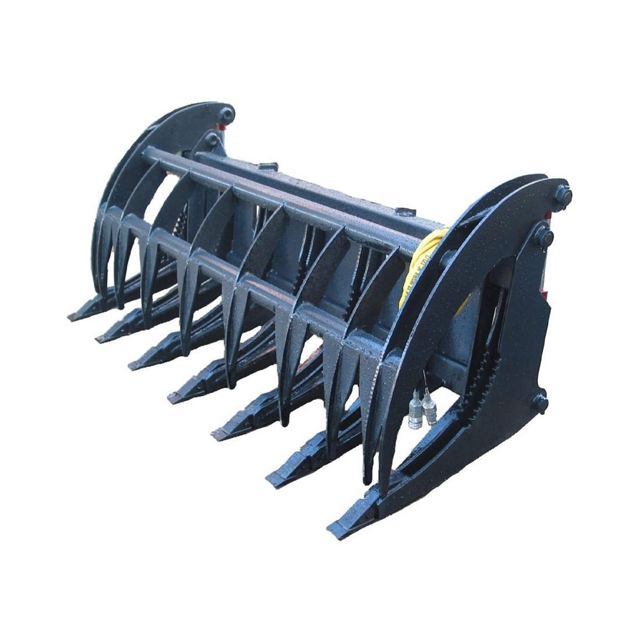 Heavy-Duty 74-Inch Root Rake Grapple Skid Steer Attachment With Teeth (SAK98230) – SAKSBY WHOLESALE, view 5