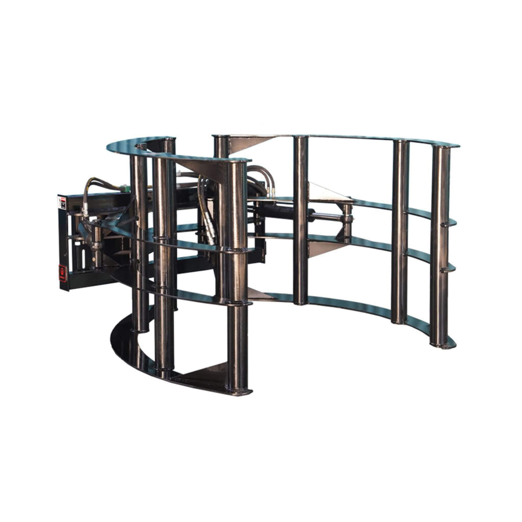 Heavy-Duty Round Hay Bale Grab Skid Steer Attachment (SAK45980) – SAKSBY WHOLESALE, view 6