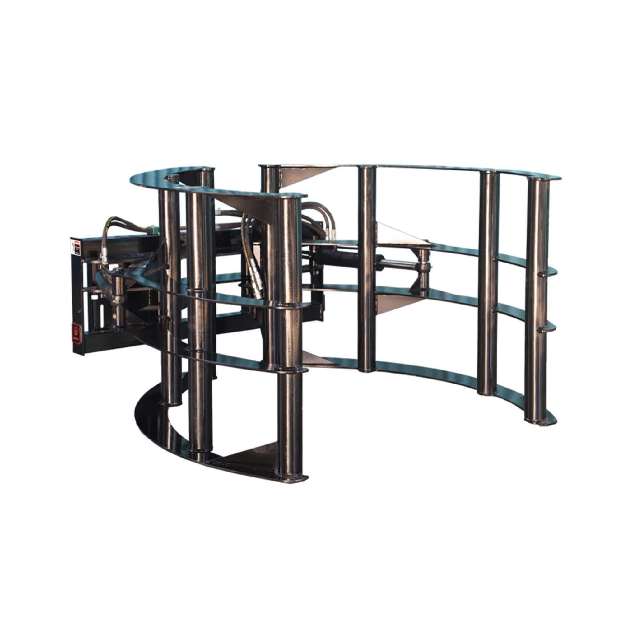 Heavy-Duty Round Hay Bale Grab Skid Steer Attachment (SAK45980) – SAKSBY WHOLESALE, view 6