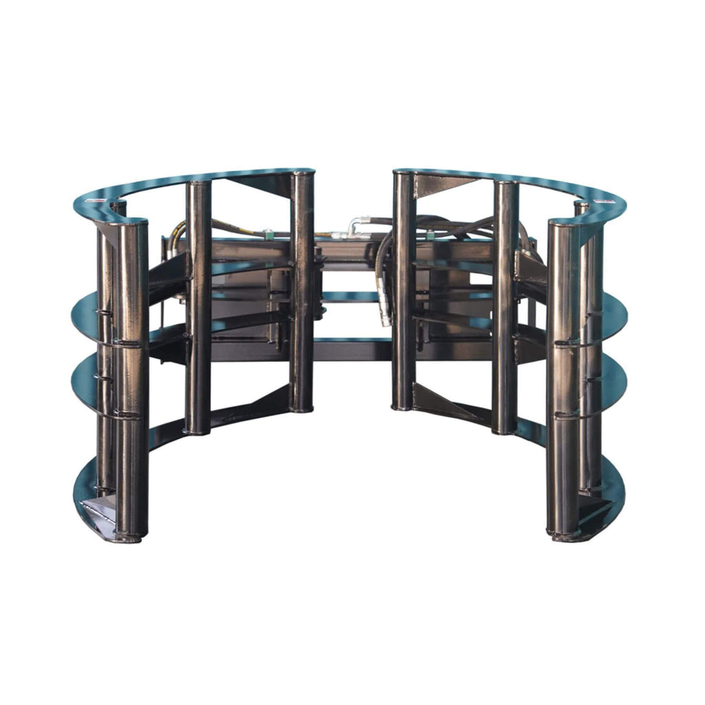 Heavy-Duty Round Hay Bale Grab Skid Steer Attachment (SAK45980) – SAKSBY WHOLESALE