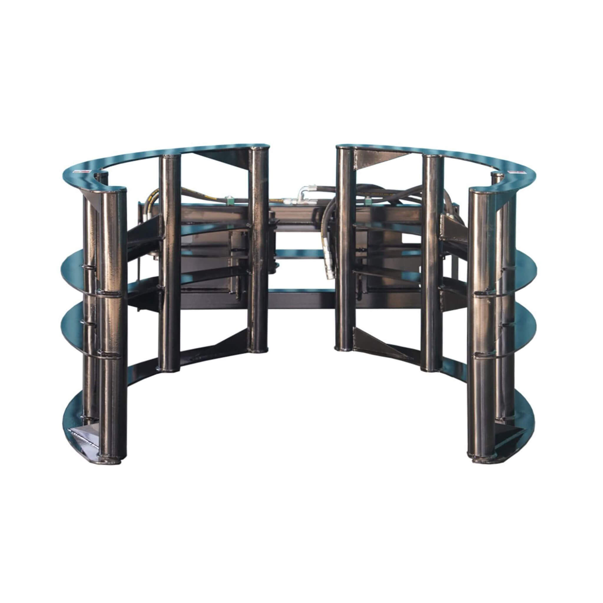 Heavy-Duty Round Hay Bale Grab Skid Steer Attachment (SAK45980) – SAKSBY WHOLESALE