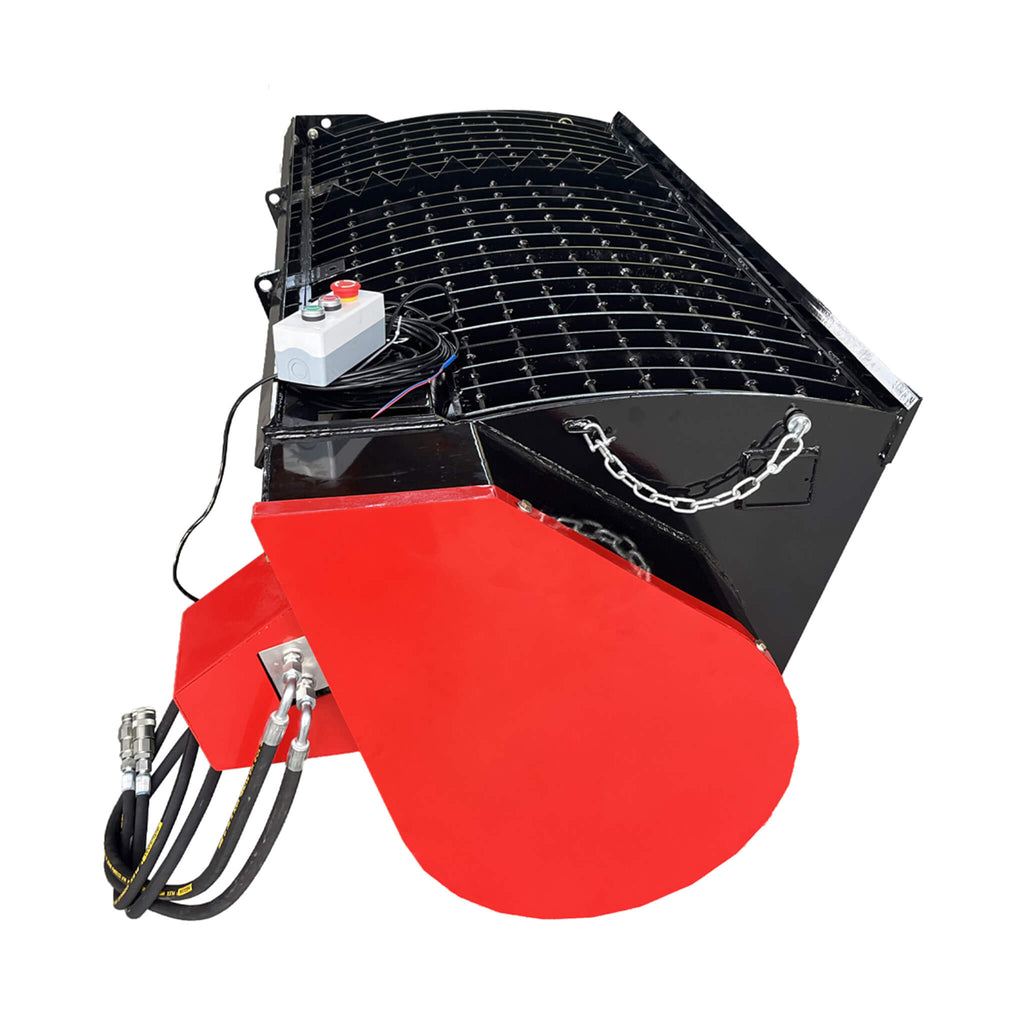 Heavy-Duty Self Loading Skid Steer Concrete Mixer Bucket Attachment With Universal Mount Plate (SAK48914) – SAKSBY WHOLESALE,