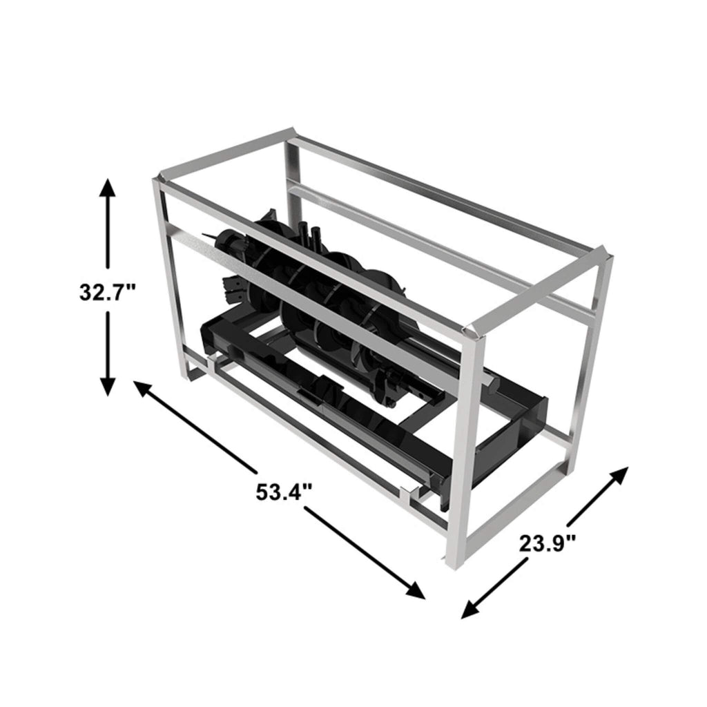 Heavy-Duty Skid Steer Auger Drive Attachment With 12-Inch Post Hole Bit (SAK25169) – SAKSBY WHOLESALE, view 7