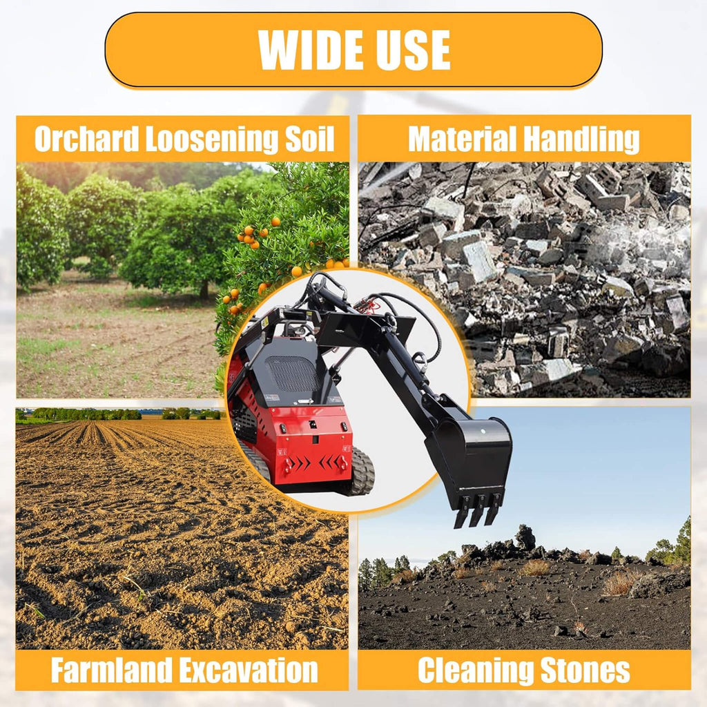 Heavy-Duty Skid Steer Fronthoe Attachment With 12-Inch Bucket (SAK95724) – SAKSBY WHOLESALE, view 6