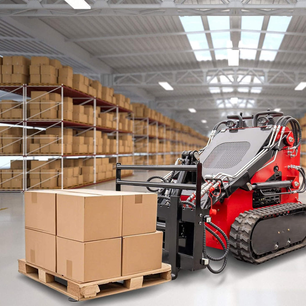 Heavy-Duty Skid Steer Pallet Fork Attachment With Lateral Shift (SAK29135) – SAKSBY WHOLESALE, view 3
