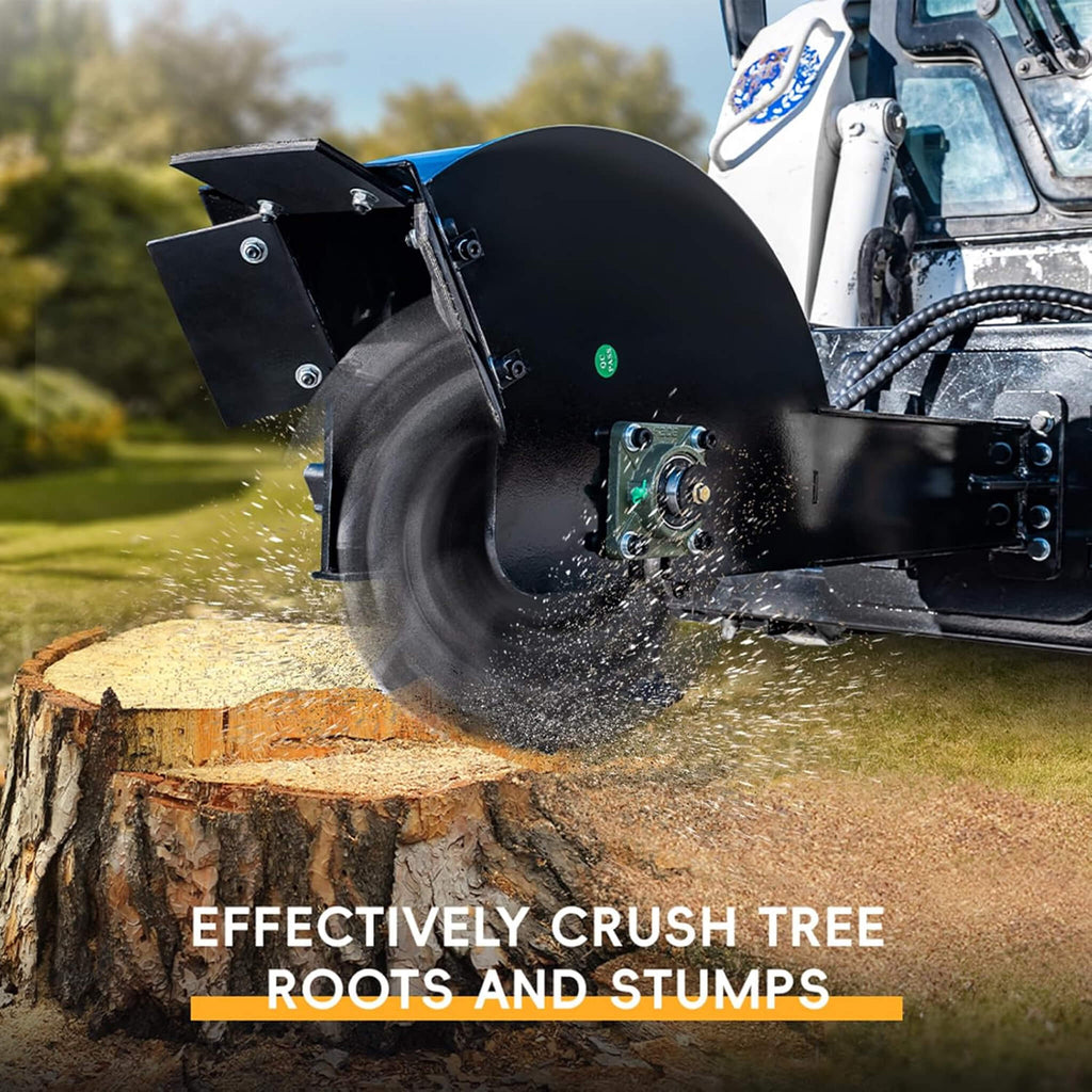 Heavy-Duty Skid Steer Stump Grinder Attachment With High-Speed Cutting Wheel (SAK52096) – SAKSBY WHOLESALE, view 4
