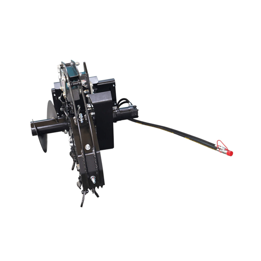 Heavy-Duty Skid Steer Trencher Attachment With With Adjustable Depth Control And Universal Mount Plate (SAK20451) – SAKSBY WH