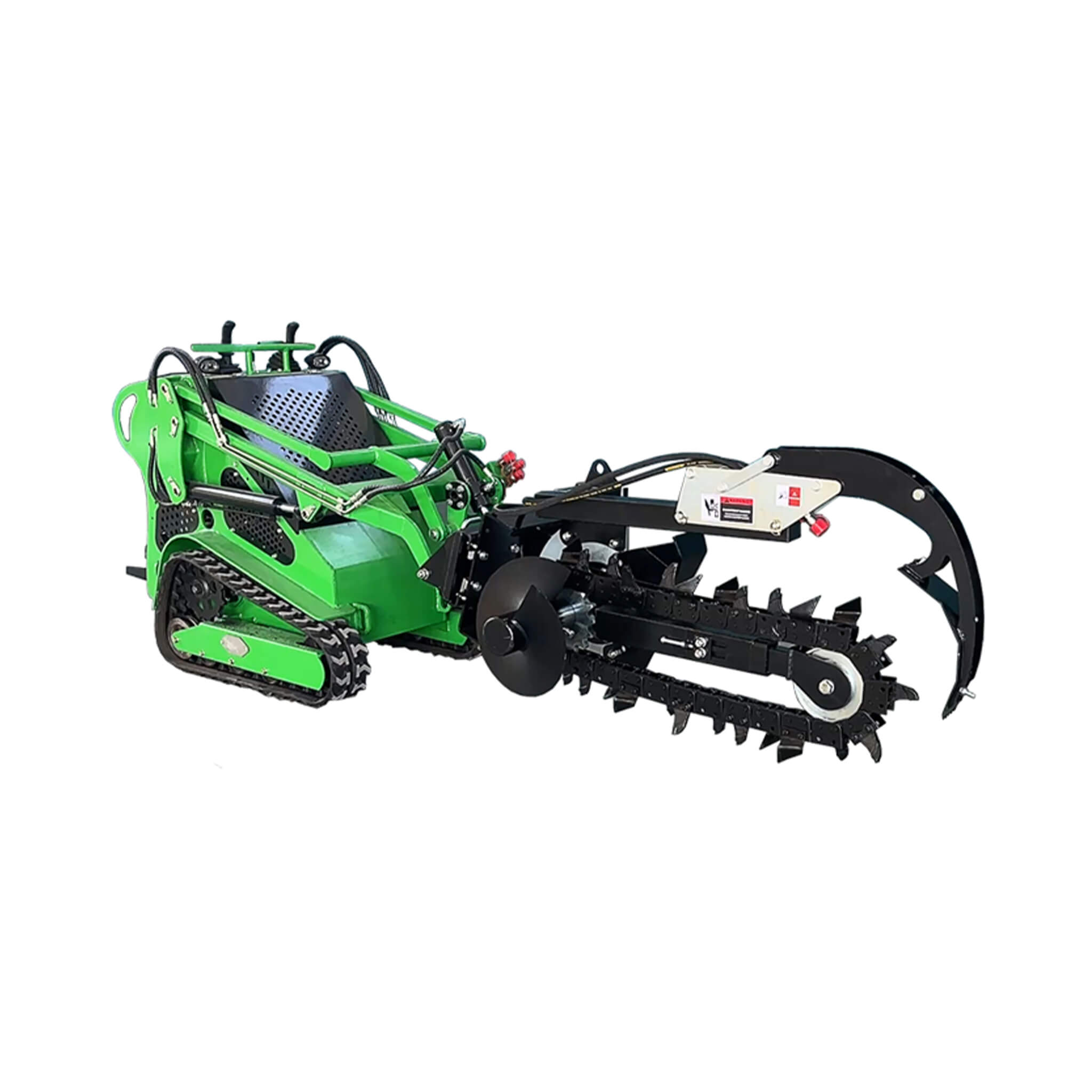 Heavy-Duty Skid Steer Trencher Attachment With With Adjustable Depth Control And Universal Mount Plate (SAK20451) – SAKSBY WH
