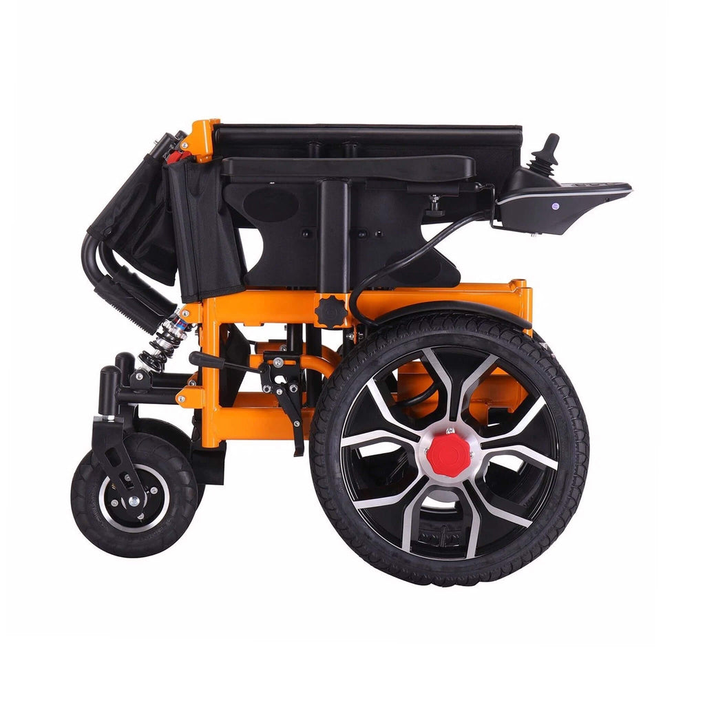 Motivo Heavy-Duty Ultralight All-Terrain Electric Airplane-Approved Foldable Wheelchair, 300LBS (SAK63147) – SAKSBY WHOLESALE