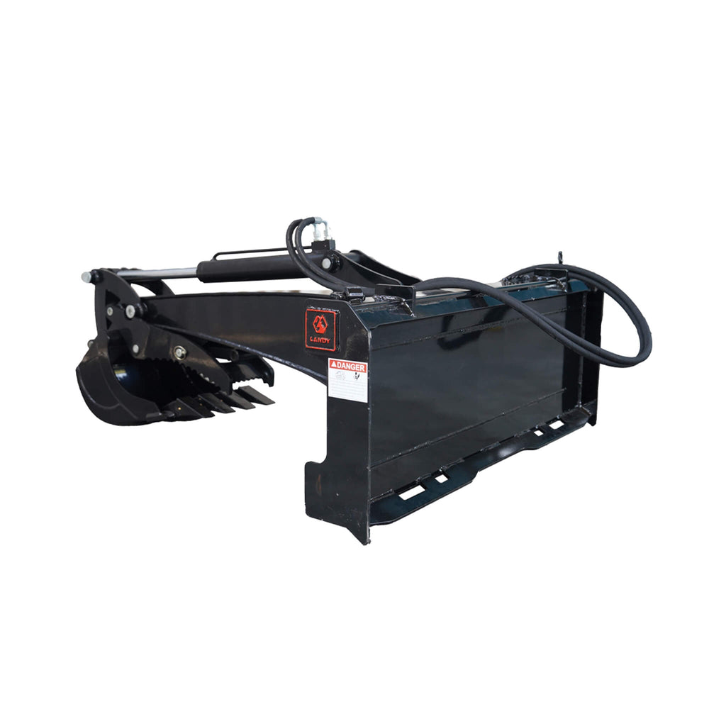 Heavy-Duty Universal Skid Steer Backhoe Digger Bucket Attachment With Universal Quick Attach Plate (SAK26714) – SAKSBY WHOLES
