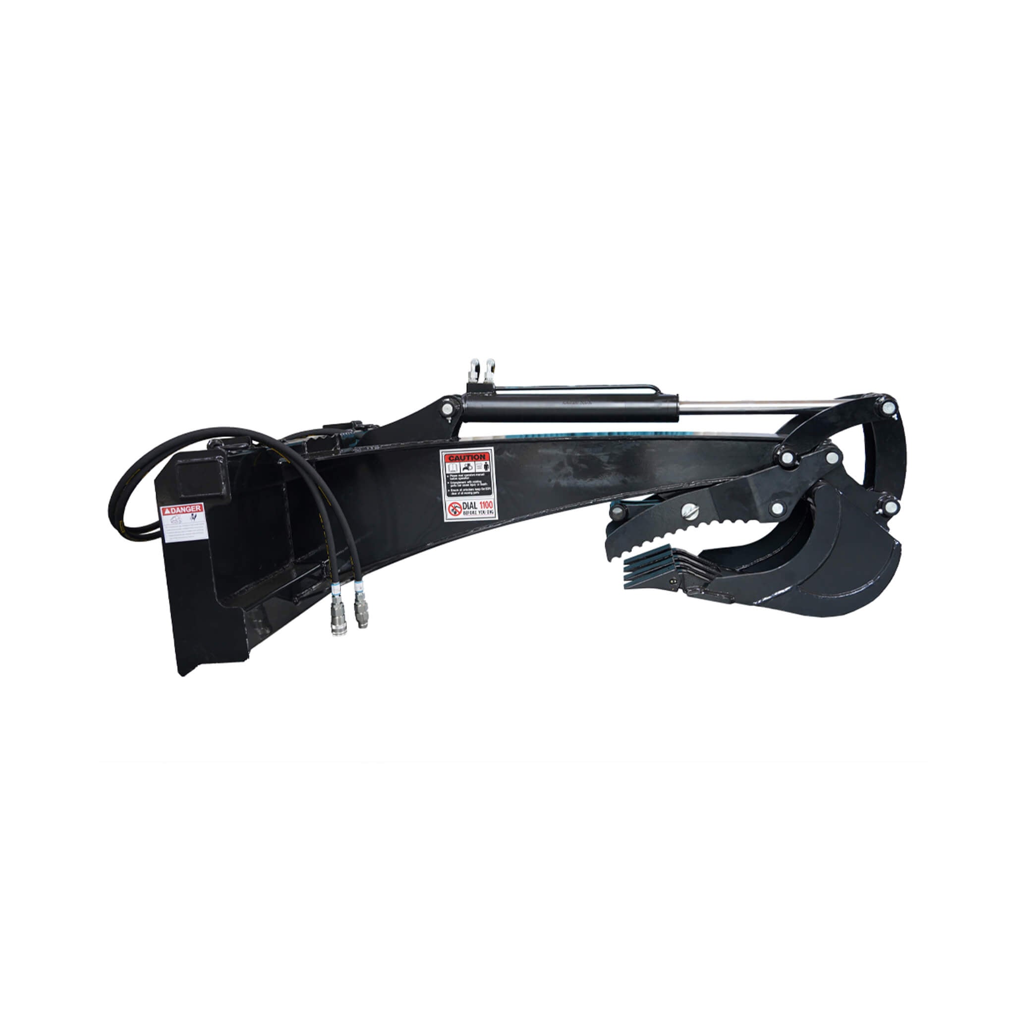 Heavy-Duty Universal Skid Steer Backhoe Digger Bucket Attachment With Universal Quick Attach Plate (SAK26714) – SAKSBY WHOLES