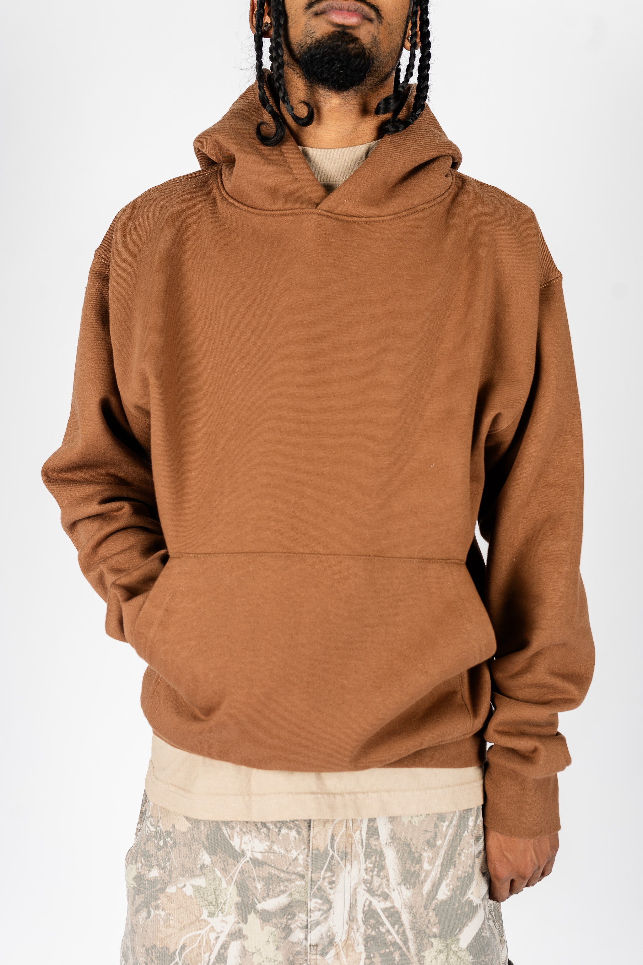 Superline Heavyweight Boyfriend Hoodie — lifestyle worn / used context